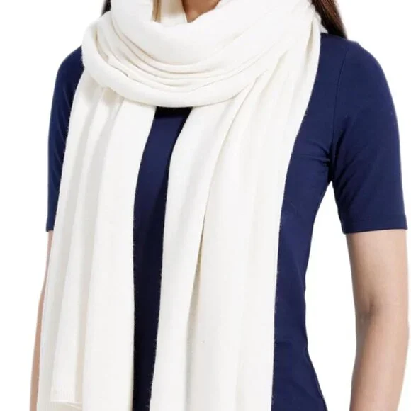 Luxury 100% Cashmere Wrap Soft Scarf Stole Knitted Shawl for Women